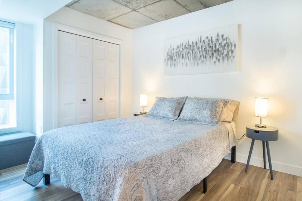 Condo Chic, Centre-Ville Piscine, Terrasse, Gym Québec Dış mekan fotoğraf