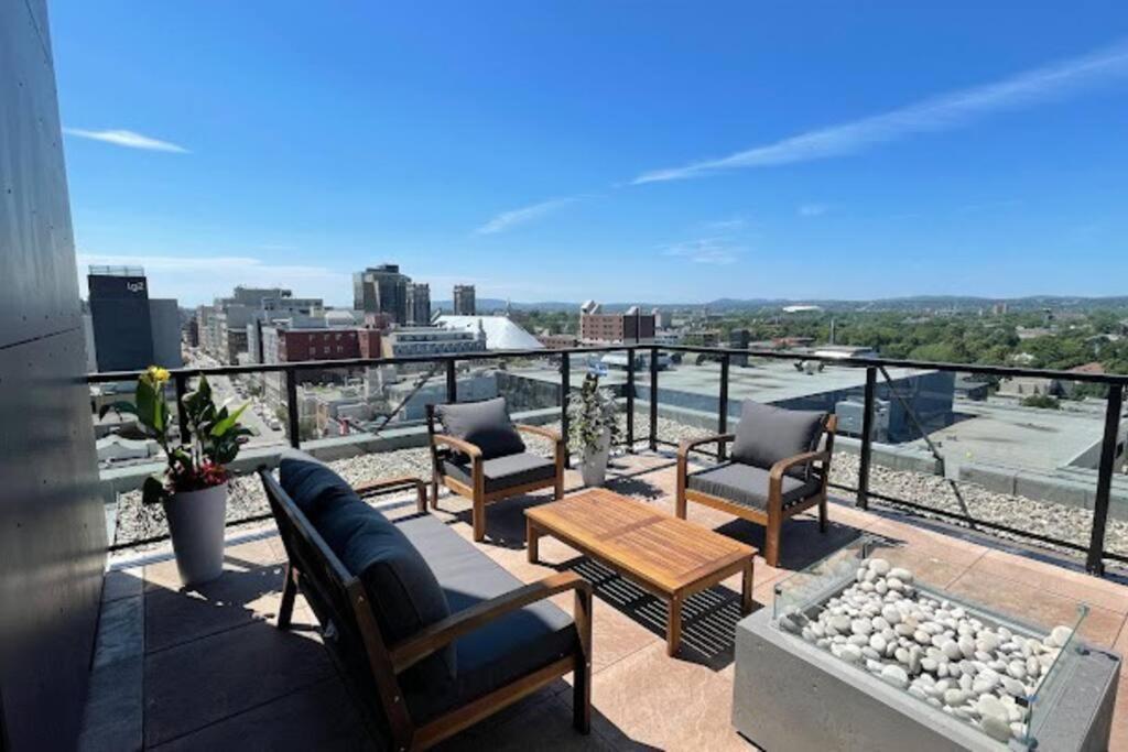 Condo Chic, Centre-Ville Piscine, Terrasse, Gym Québec Dış mekan fotoğraf